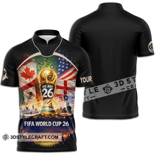 Unisex Shirt - Custom FIFA World Cup 2026 3D Shirt style option 3