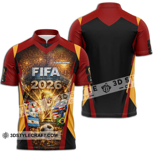 Unisex Shirt - Custom FIFA World Cup 2026 3D Shirt style option 3