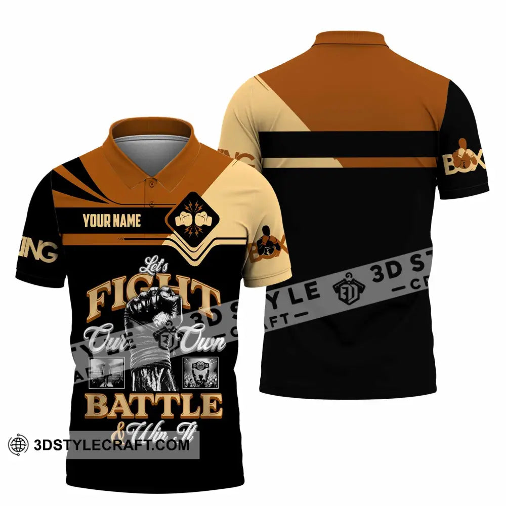Unisex Shirt - Custom Fight Our Own Battles And Win Shirt Polo Shirt / S T-shirt
