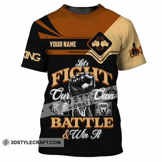 Unisex Shirt - Custom Fight Our Own Battles And Win Shirt style option 2