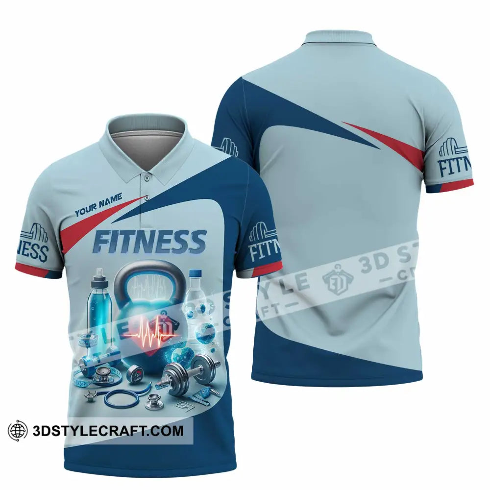Unisex Shirt - Custom Fitness Shirt Polo Shirt / S T-shirt