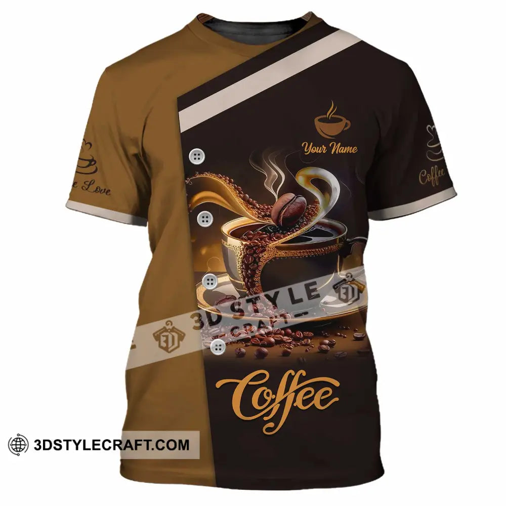 Unisex Shirt - Custom Shirt For Coffee Lover T-Shirt / S T-shirt