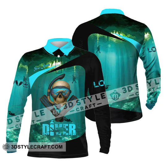 Unisex Shirt - Custom Shirt For Love Diver style option 4