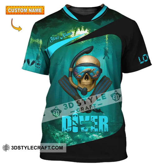 Unisex Shirt - Custom Shirt For Love Diver style option 1