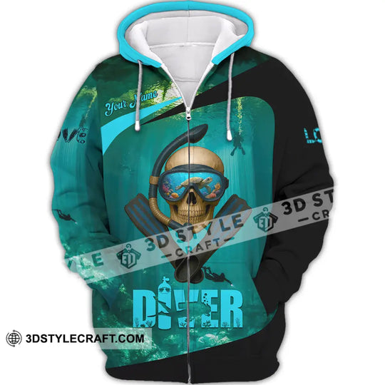 Unisex Shirt - Custom Shirt For Love Diver style option 3
