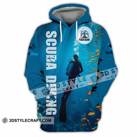 Unisex Shirt - Custom Shirt For Scuba Diving Player style option 2