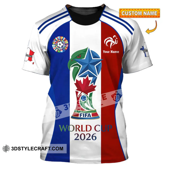 Unisex Shirt - Custom France Shirt style option 1