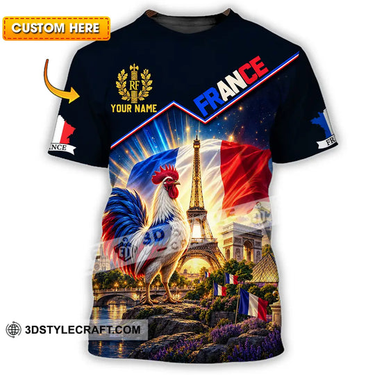 Unisex Shirt - Custom France Shirt style option 1