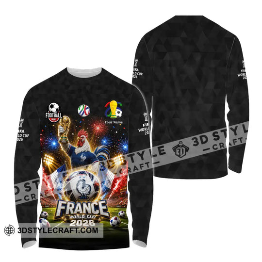 Unisex Shirt - Custom France World Cup 2026 Shirt style option 3