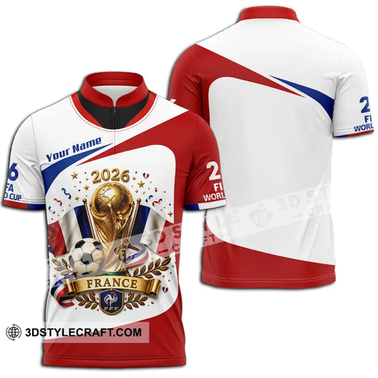 Unisex Shirt - Custom France World Cup 2026 Shirt style option 2