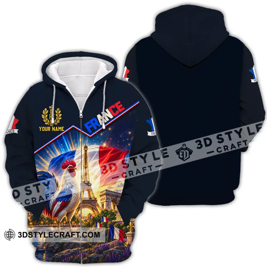 Unisex Shirt - Custom France Shirt style option 4
