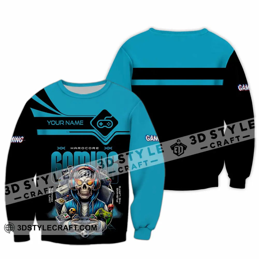 Unisex Shirt - Custom Gaming Lover Shirt Long Sleeve / S T-shirt