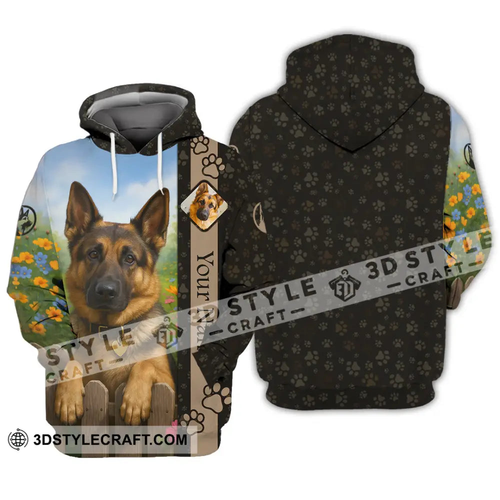 Unisex Shirt - Custom German Shepherd Shirt Hoodie / S T-shirt