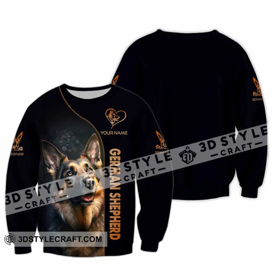 Unisex Shirt - Custom German Shepherd Lover Shirt style option 3
