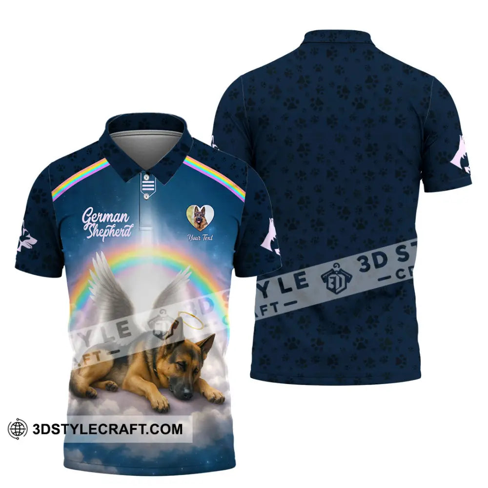 Unisex Shirt - Custom German Shepherd Shirt Polo Shirt / S T-shirt
