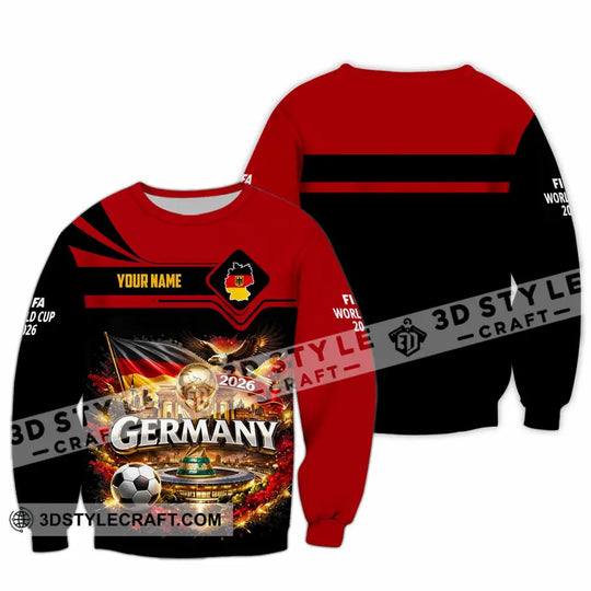 Unisex Shirt - Custom Germany 3D Shirt style option 3