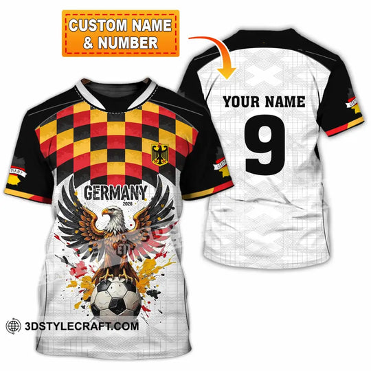 Unisex Shirt - Custom Germany 3D Shirt style option 1