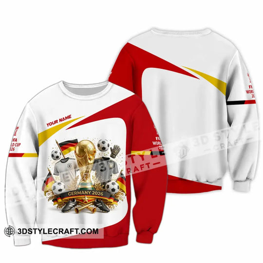 Unisex Shirt - Custom Germany World Cup 2026 3D Shirt style option 3