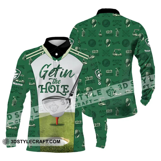 Unisex Shirt - Custom Get In The Hole Golf Shirt style option 4