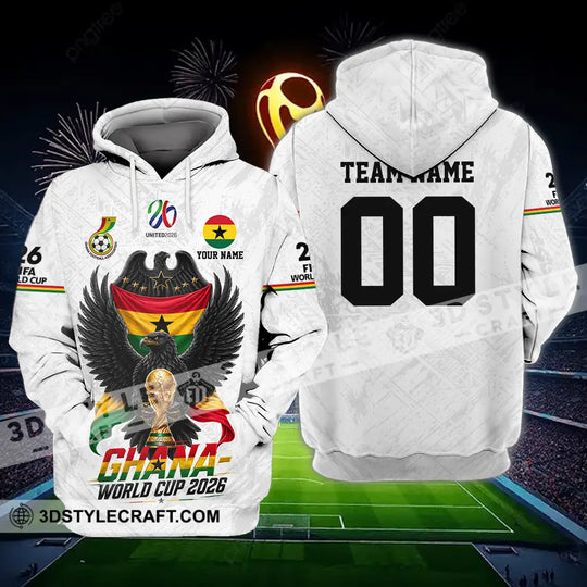 Unisex Shirt - Custom Ghana 3D Shirt style option 3