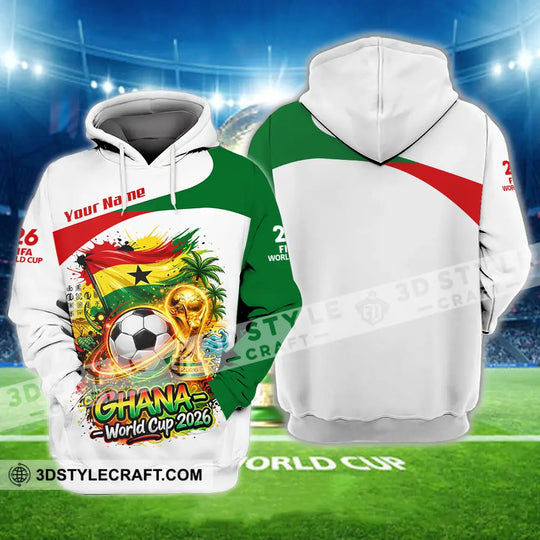Unisex Shirt - Custom Ghana 3D Shirt style option 3