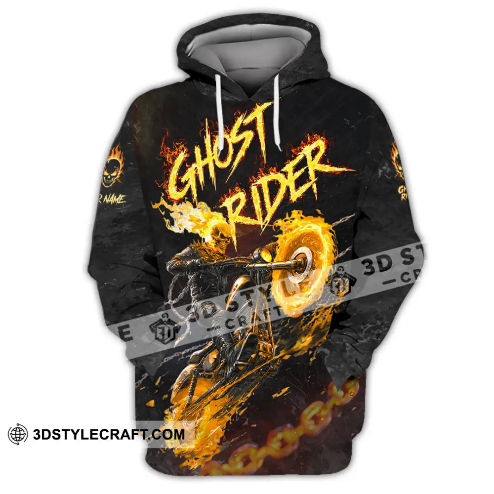 Unisex Shirt - Custom Ghost Rider Shirt - Hoodie / S - T-shirt
