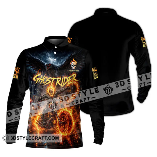 Unisex Shirt - Custom Ghost Rider Shirt style option 4