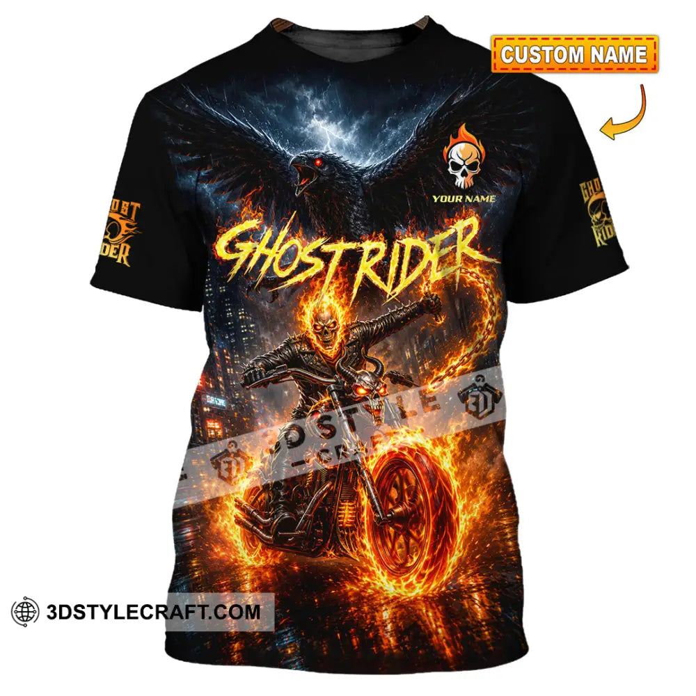 Unisex Shirt - Custom Ghost Rider Shirt - T-shirt