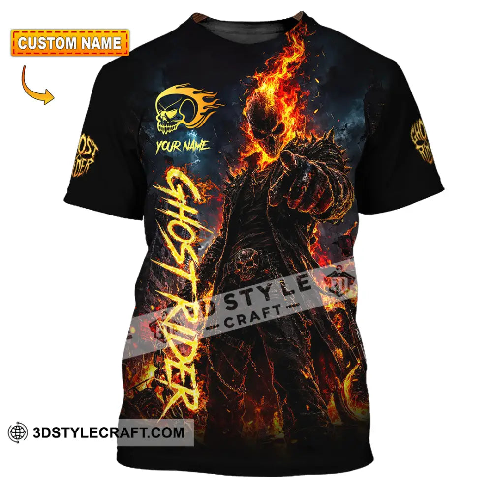 Unisex Shirt - Custom Ghost Rider Shirt - T-shirt