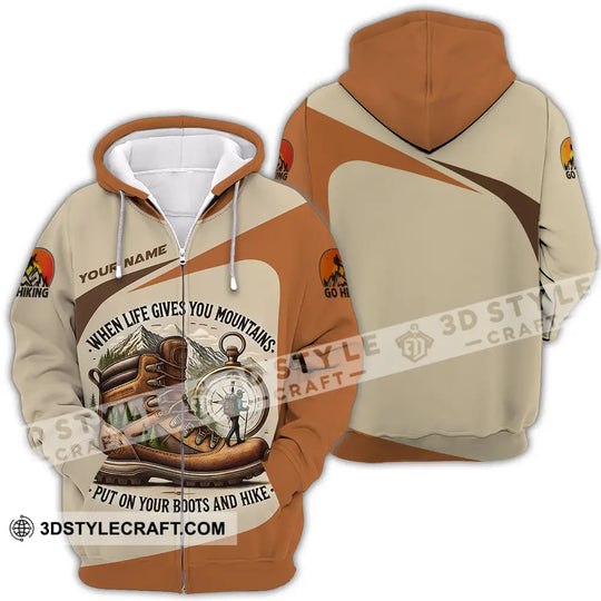 Unisex Shirt - Custom Go Hiking 3D Shirt style option 4