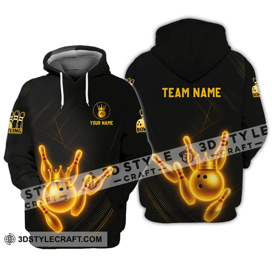 Unisex Shirt - Custom Golden Bowling Shirt style option 4