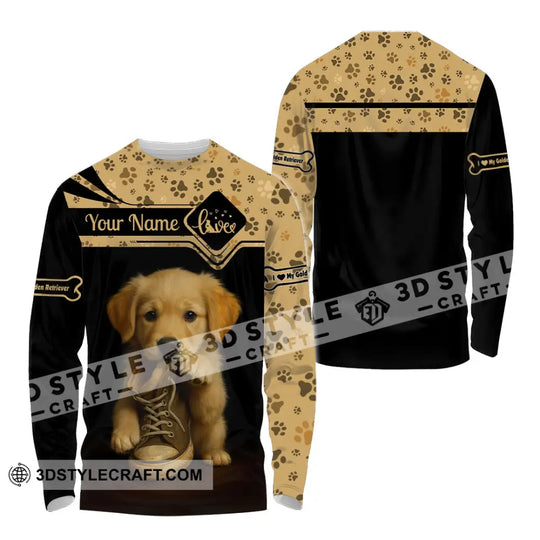 Unisex Shirt - Custom Golden Retriever Shirt style option 4