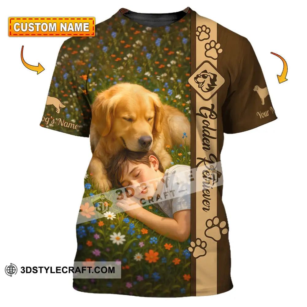 Unisex Shirt - Custom Golden Retriever Shirt T-shirt