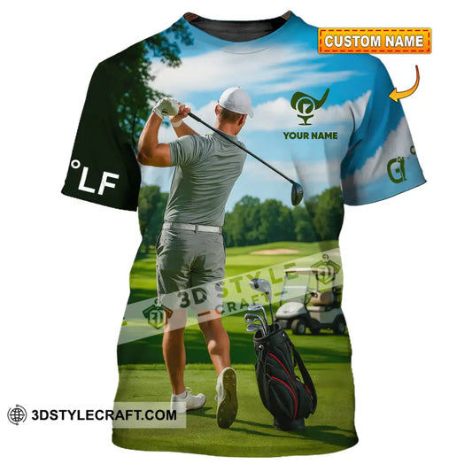Unisex Shirt - Custom Golf Man Shirt T-shirt