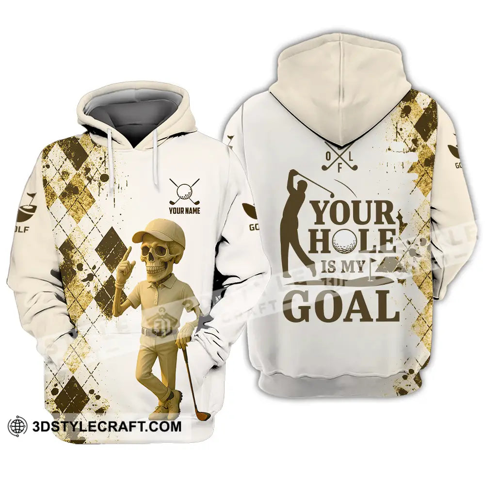 Unisex Shirt - Custom Golf Your Hole Is My Goal Shirt Hoodie / S T-shirt