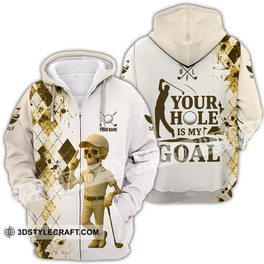 Unisex Shirt - Custom Golf Your Hole Is My Goal Shirt style option 4