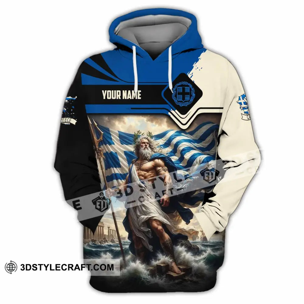 Unisex Shirt - Custom Greece Shirt Hoodie / S T-shirt