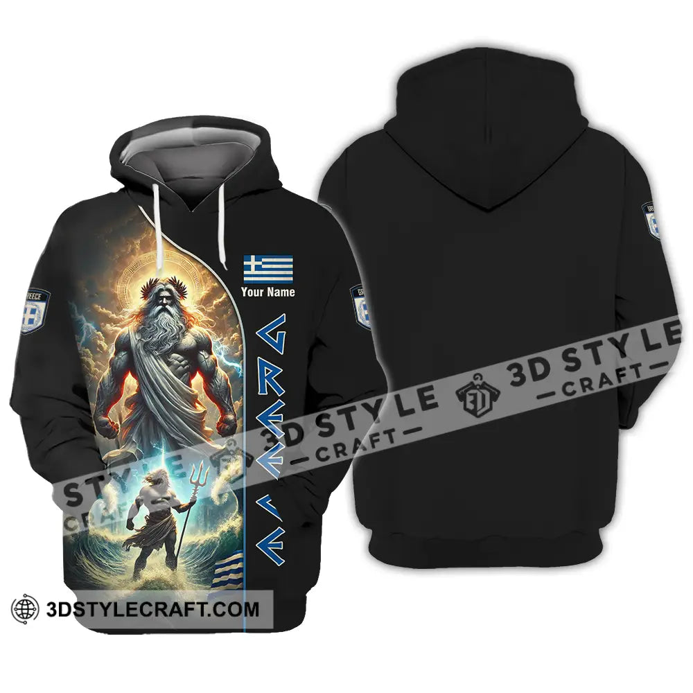 Unisex Shirt - Custom Greece Shirt Hoodie / S T-shirt