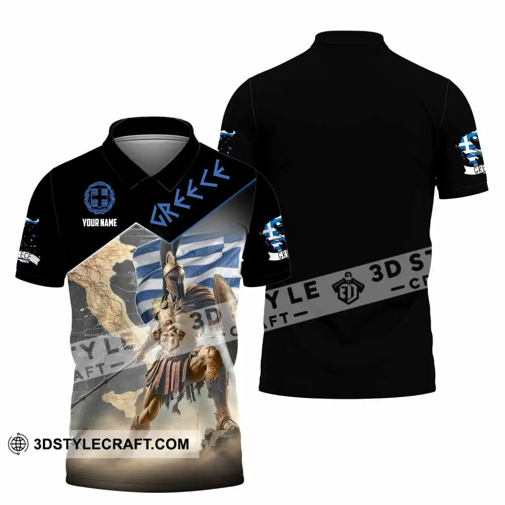 Unisex Shirt - Custom Greece Shirt Polo Shirt / S T-shirt