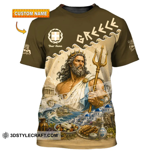 Unisex Shirt - Custom Greece Shirt - T-shirt