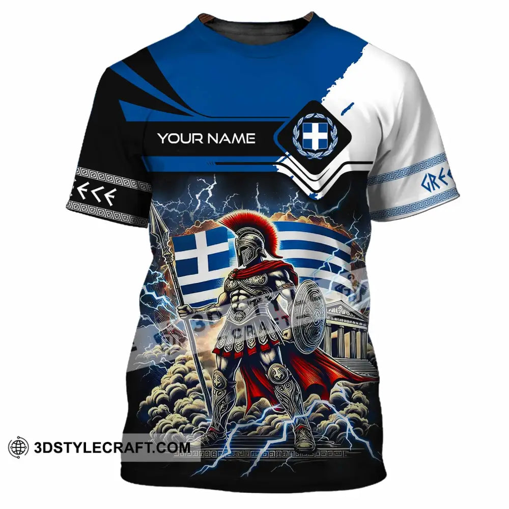 Unisex Shirt - Custom Greece Shirt T-Shirt / S T-shirt