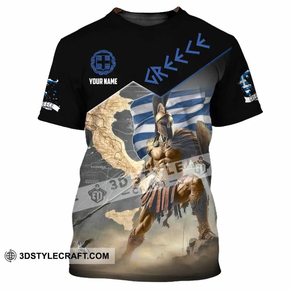 Unisex Shirt - Custom Greece Shirt T-Shirt / S T-shirt