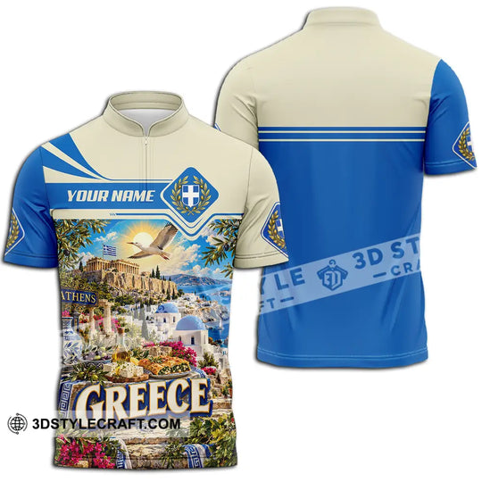 Unisex Shirt - Custom Greece Shirt style option 2