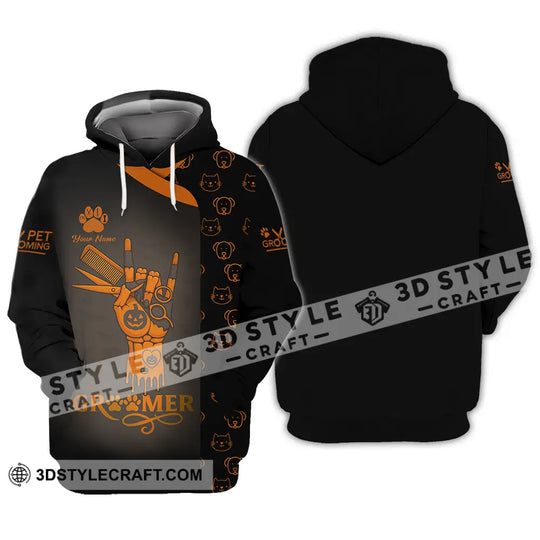Unisex Shirt - Custom Groomer Shirt style option 3