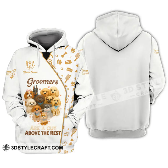 Unisex Shirt - Custom Groomers Are A Cut Above The Rest Shirt style option 3