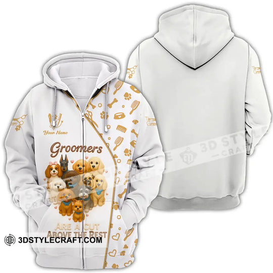 Unisex Shirt - Custom Groomers Are A Cut Above The Rest Shirt style option 4