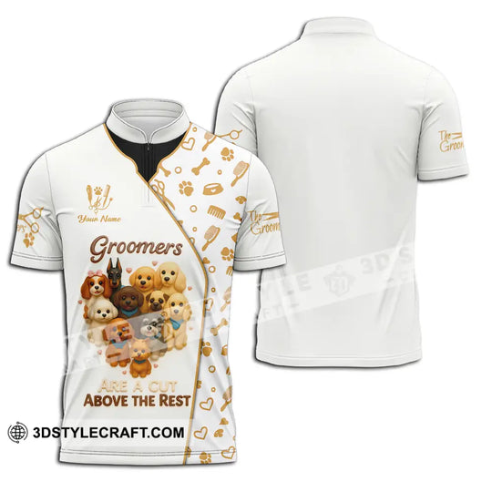 Unisex Shirt - Custom Groomers Are A Cut Above The Rest Shirt style option 2