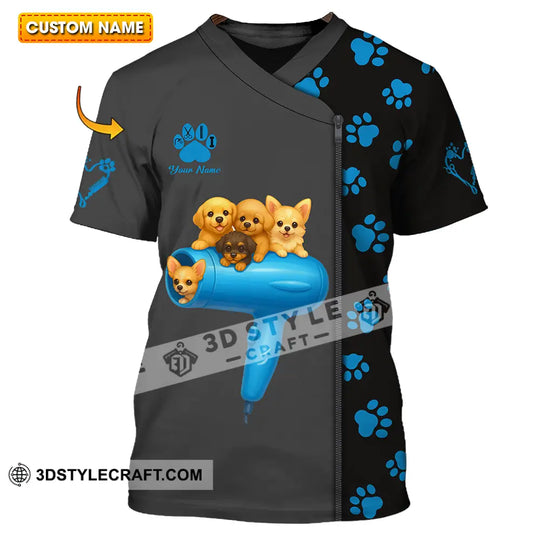 Unisex Shirt - Custom Groomers Shirt style option 1