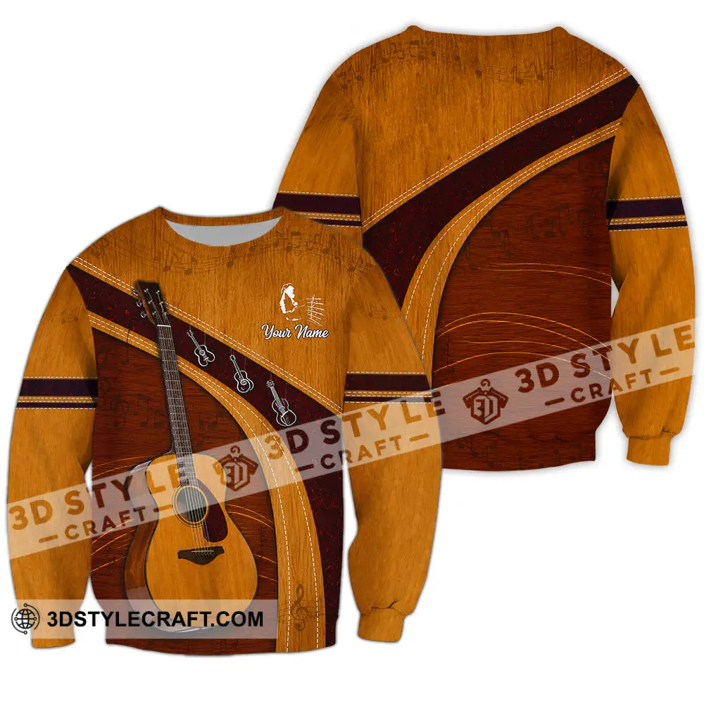 Unisex Shirt - Custom Guitar Shirt - Long Sleeve / S - T-shirt