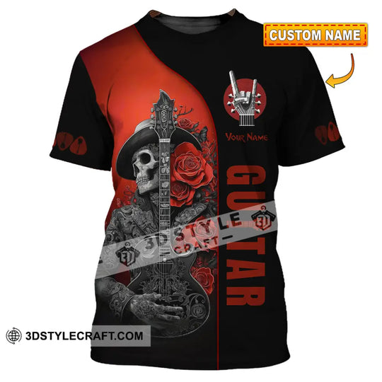 Unisex Shirt - Custom Guitar Player Shirt style option 1